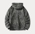 Paisley Pattern Bandana Print Knitted Hoodie